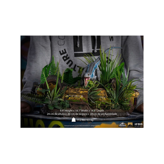 Blue Deluxe - Jurassic World: Fallen Kingdom - Art Scale 1/10 - Iron Studios