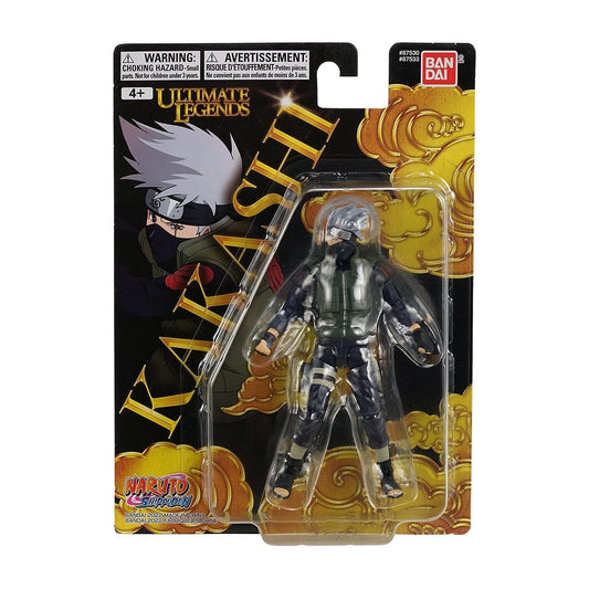 BANDAI Namco Entertainment Ultimate Legends – Naruto – Kakashi Hatake Figurine d'action de 12,7 cm **📖⚡🐕