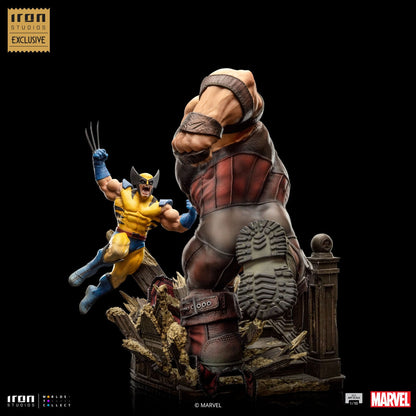 Wolverine contre Juggernaut - X-Men - Échelle artistique 1/10 - Iron Studios