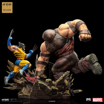 Wolverine contre Juggernaut - X-Men - Échelle artistique 1/10 - Iron Studios