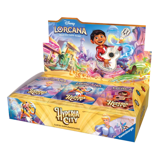 Disney Lorcana - Boîte de 24 Boosters S14 Hyperia City