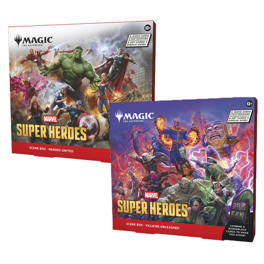 MTG - Marvel Super Heroes Scene Box (2 Scene) - Anglais