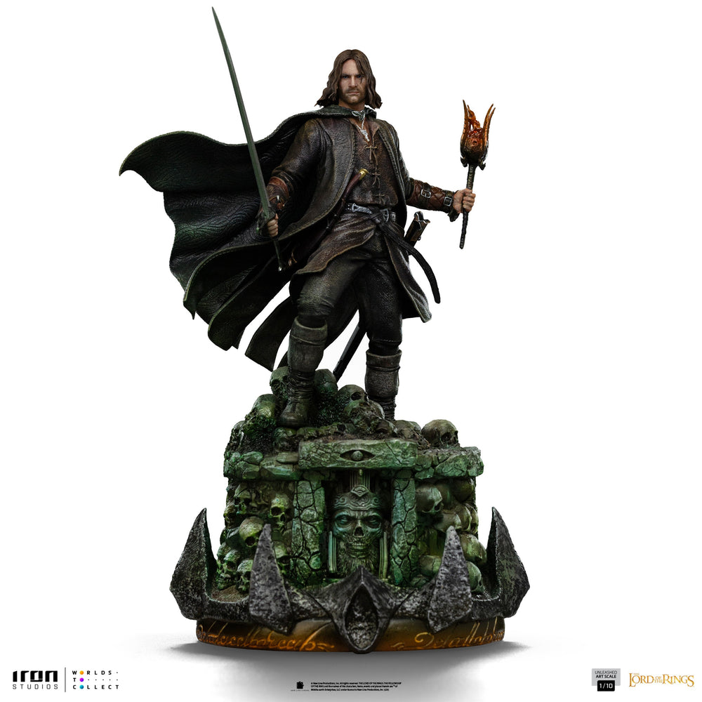 Statue Aragorn Unleashed - The Lord of the Rings - Art Scale 1/10 - Iron Studios
