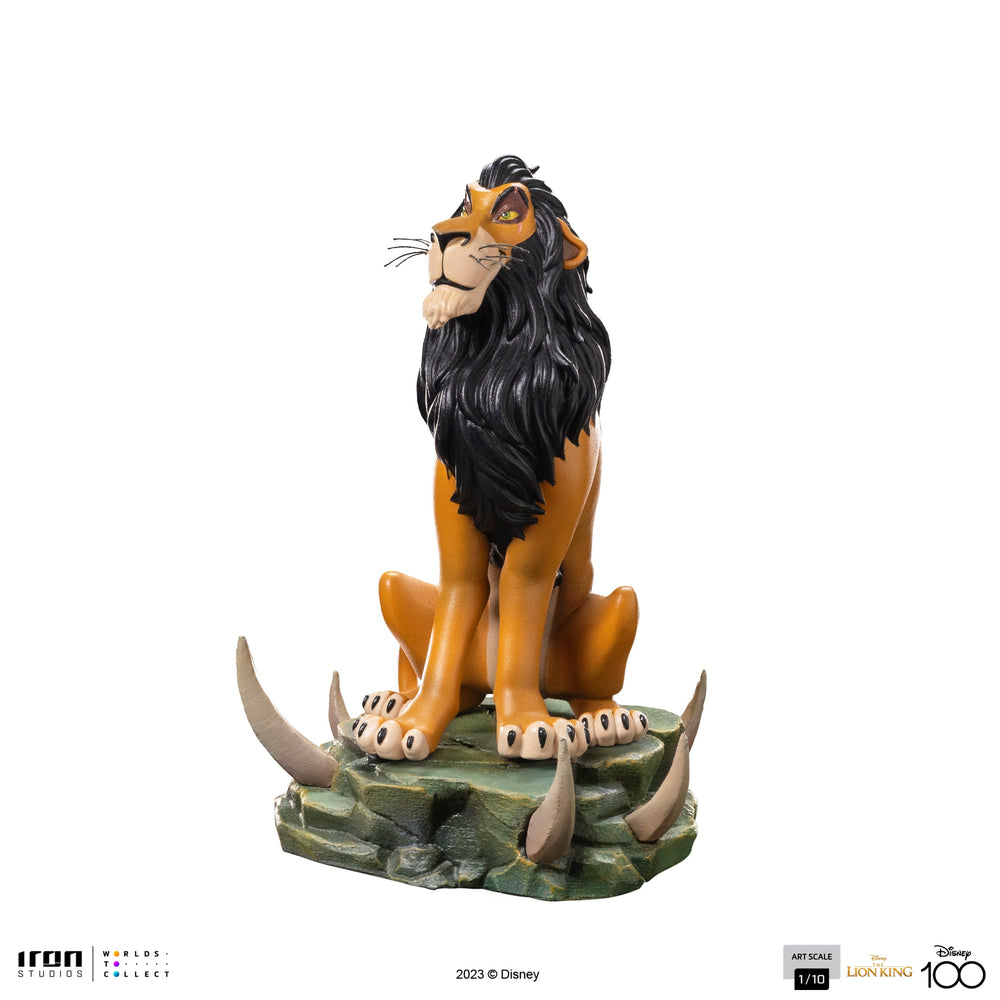 Statue Scar - Disney 100th - The Lion King - Art Scale 1/10 - Iron Studios