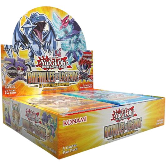 Boite de 24 boosters Yu-Gi-Oh! - Batailles de Légende : Le Tumulte des Monstres - Français