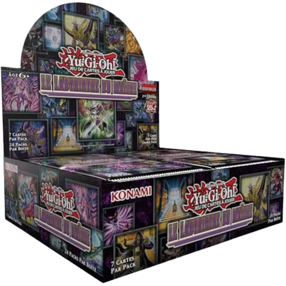 Boite de 24 boosters Yu-Gi-Oh! - Labyrinthe du Maitre - Français