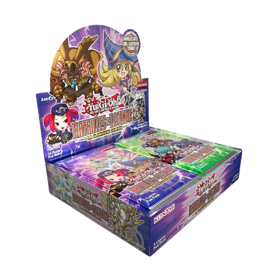 Boite de 24 boosters Yu-Gi-Oh! - Batailles de Légende : La Glorieuse Galerie